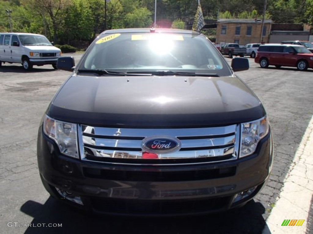 2007 Edge SEL Plus - Carbon Metallic / Charcoal Black photo #3