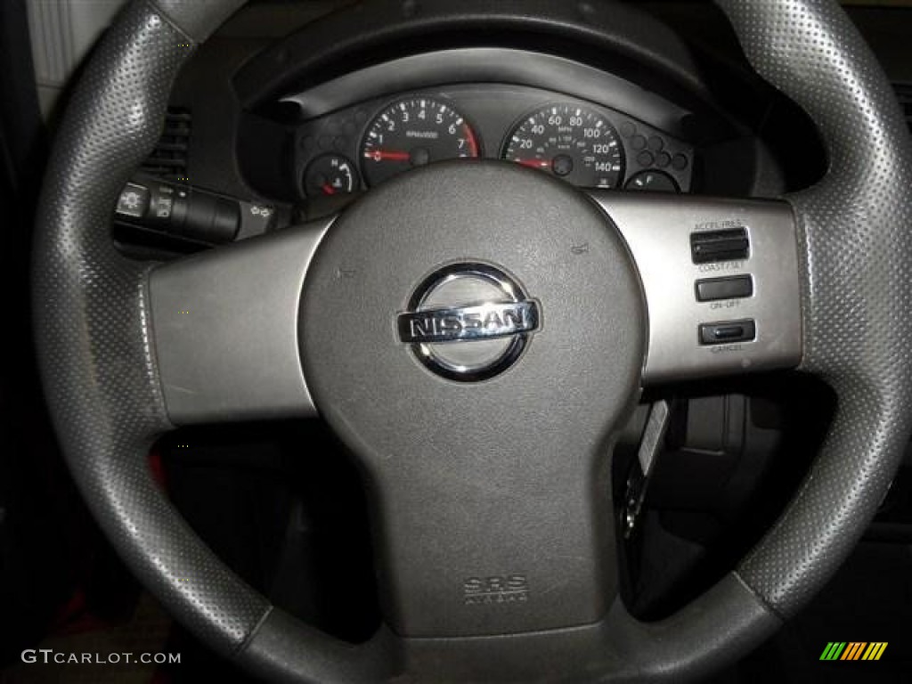 2008 Xterra S - Red Alert / Steel/Graphite photo #26