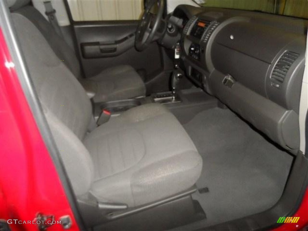 2008 Xterra S - Red Alert / Steel/Graphite photo #28