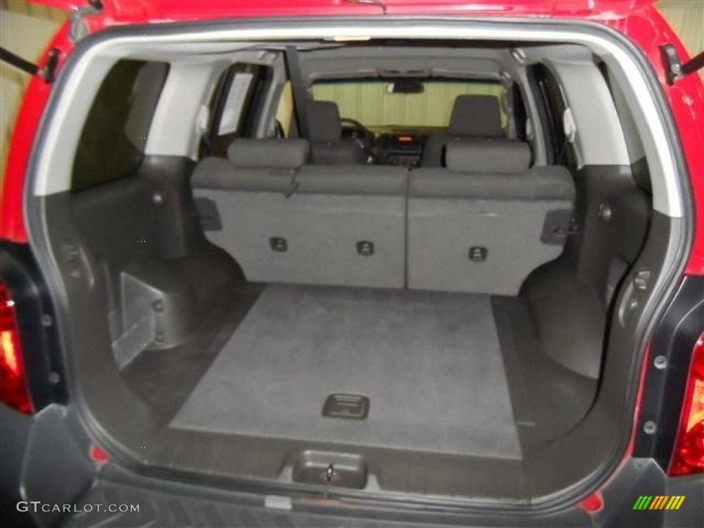 2008 Xterra S - Red Alert / Steel/Graphite photo #33