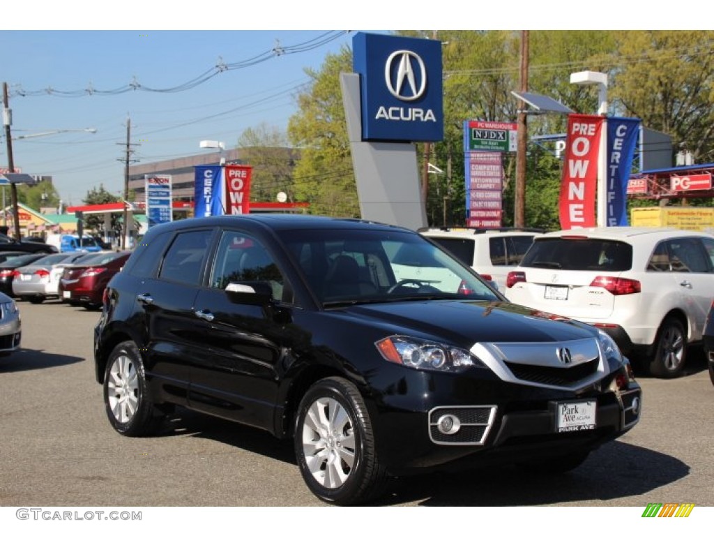 2010 RDX SH-AWD - Crystal Black Pearl / Ebony photo #1