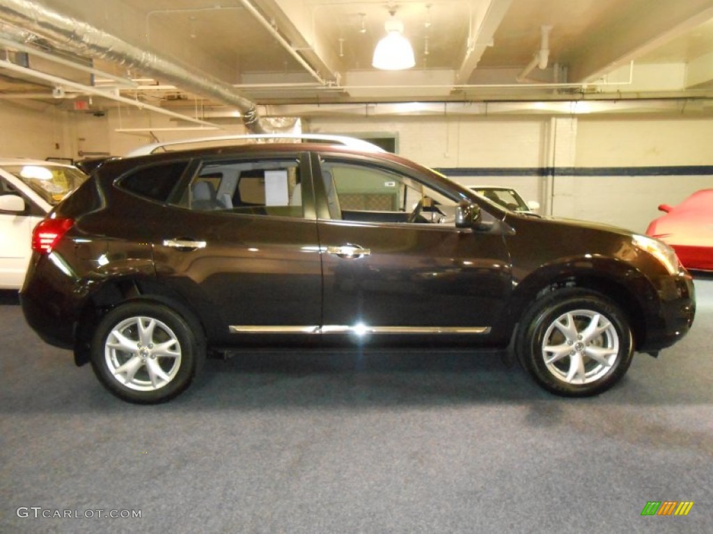 2011 Rogue SV - Black Amethyst / Gray photo #4