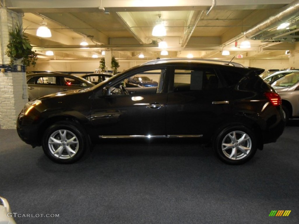2011 Rogue SV - Black Amethyst / Gray photo #8
