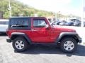 Flame Red 2011 Jeep Wrangler Rubicon 4x4