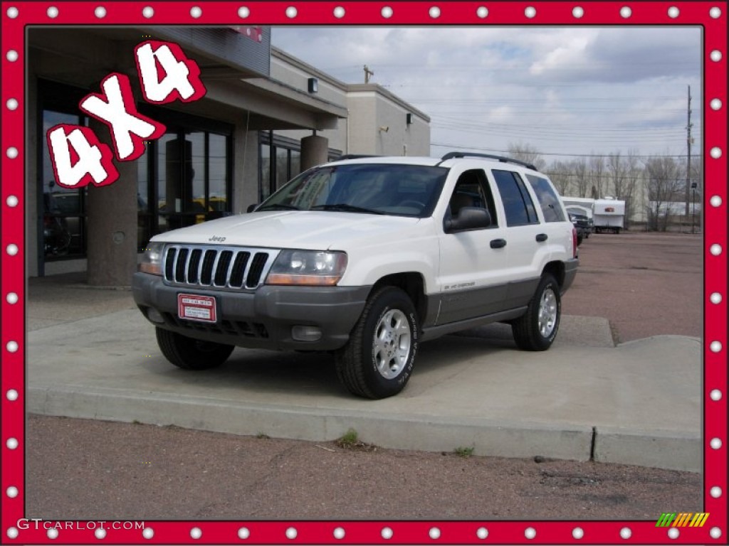 Stone White Jeep Grand Cherokee