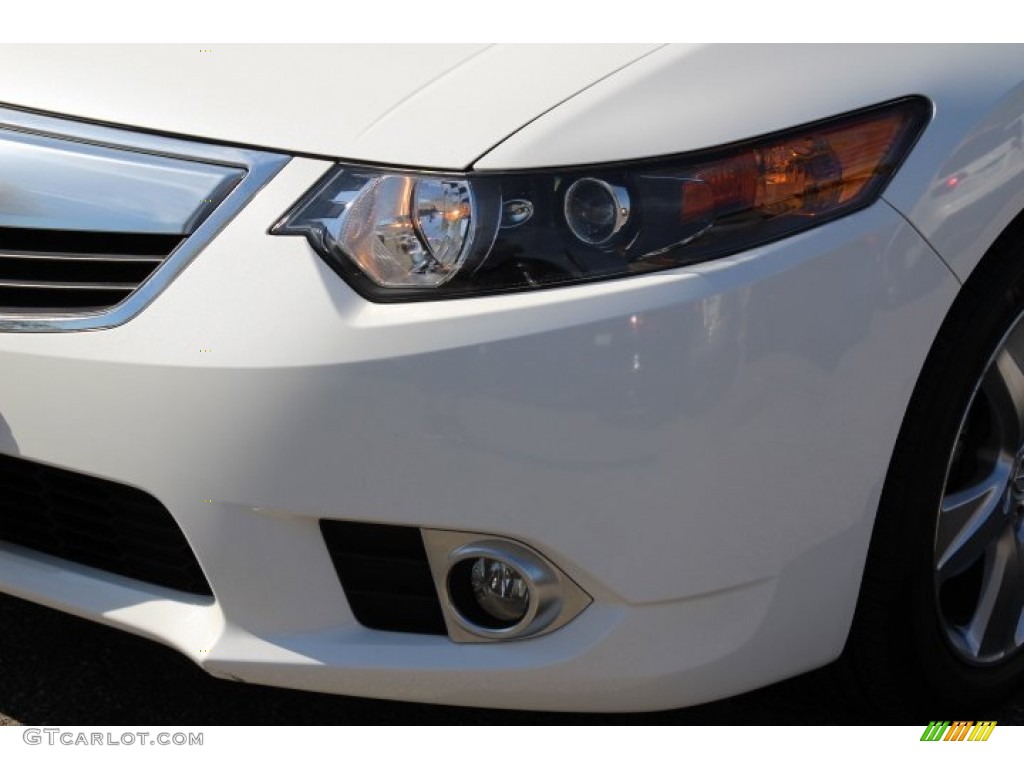 2012 TSX Sport Wagon - Bellanova White Pearl / Parchment photo #30