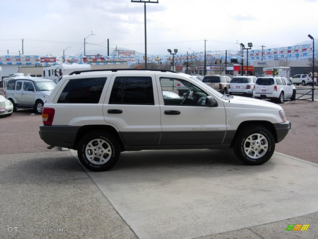 2002 Grand Cherokee Sport 4x4 - Stone White / Dark Slate Gray photo #13