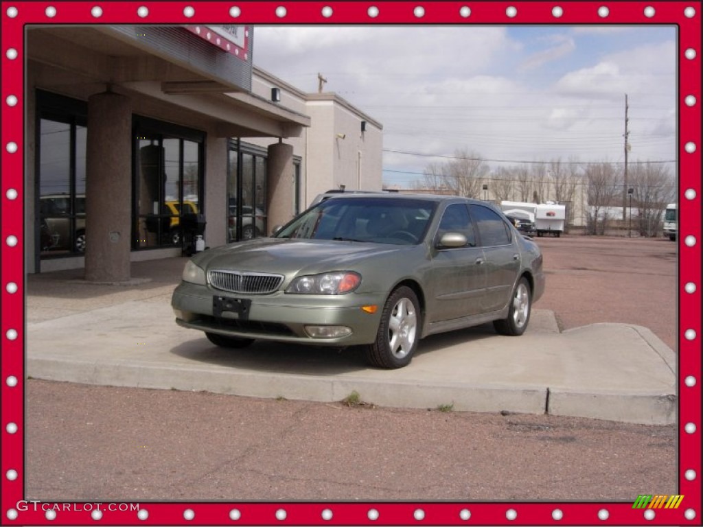 2001 I 30 Sedan - Millenium Jade Green / Graphite photo #1