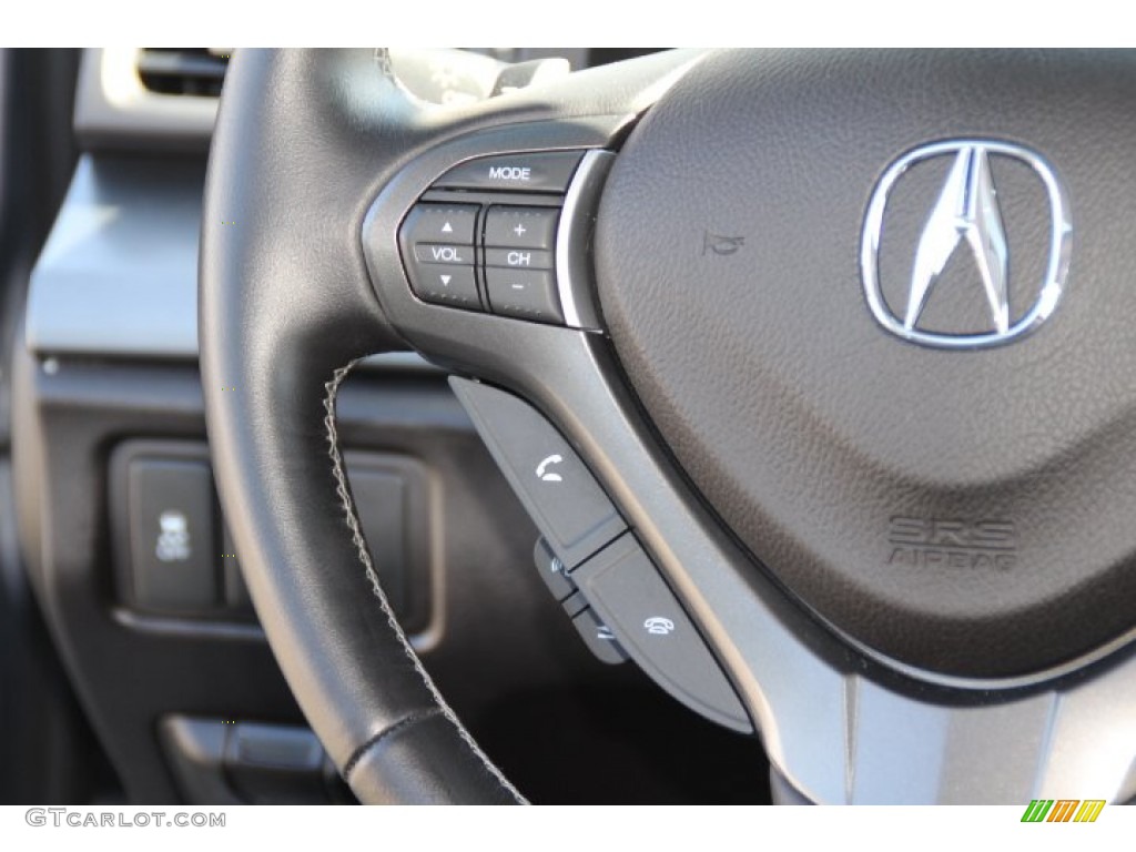 2012 TSX Technology Sedan - Forged Silver Metallic / Ebony photo #17