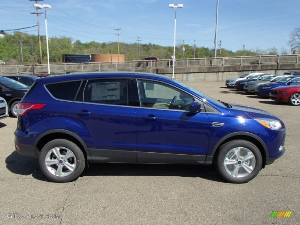 2013 Escape SE 1.6L EcoBoost 4WD - Deep Impact Blue Metallic / Medium Light Stone photo #1