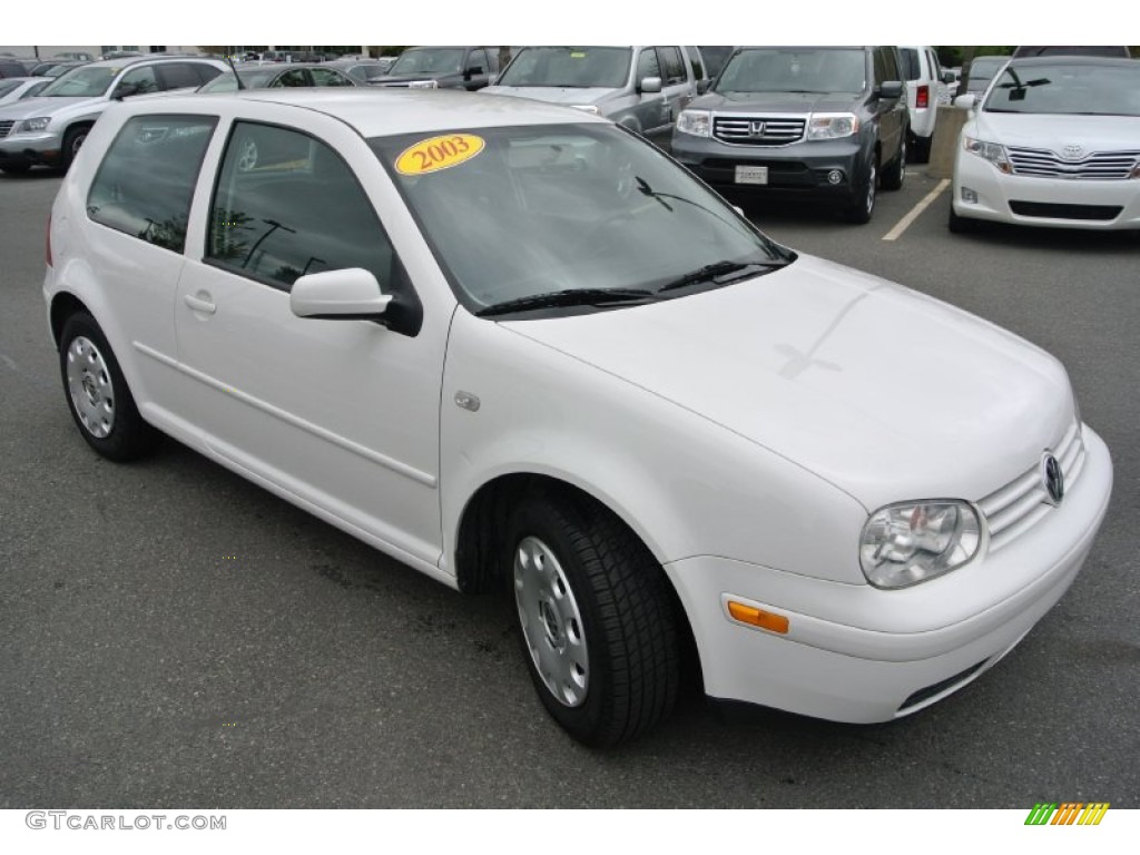 2003 Volkswagen Golf GL 2 Door Exterior Photos