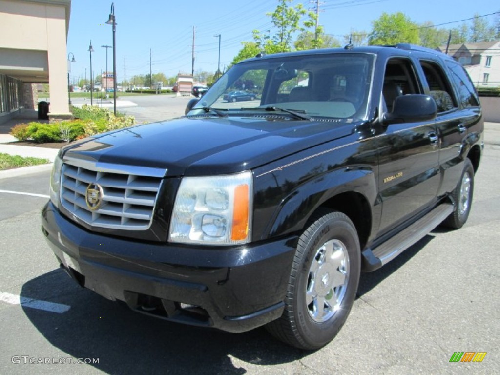 Sable Black 2003 Cadillac Escalade AWD Exterior Photo #80563464
