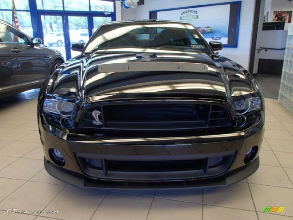 2014 Mustang Shelby GT500 SVT Performance Package Coupe - Black / Shelby Charcoal Black/Black Accents Recaro Sport Seats photo #2