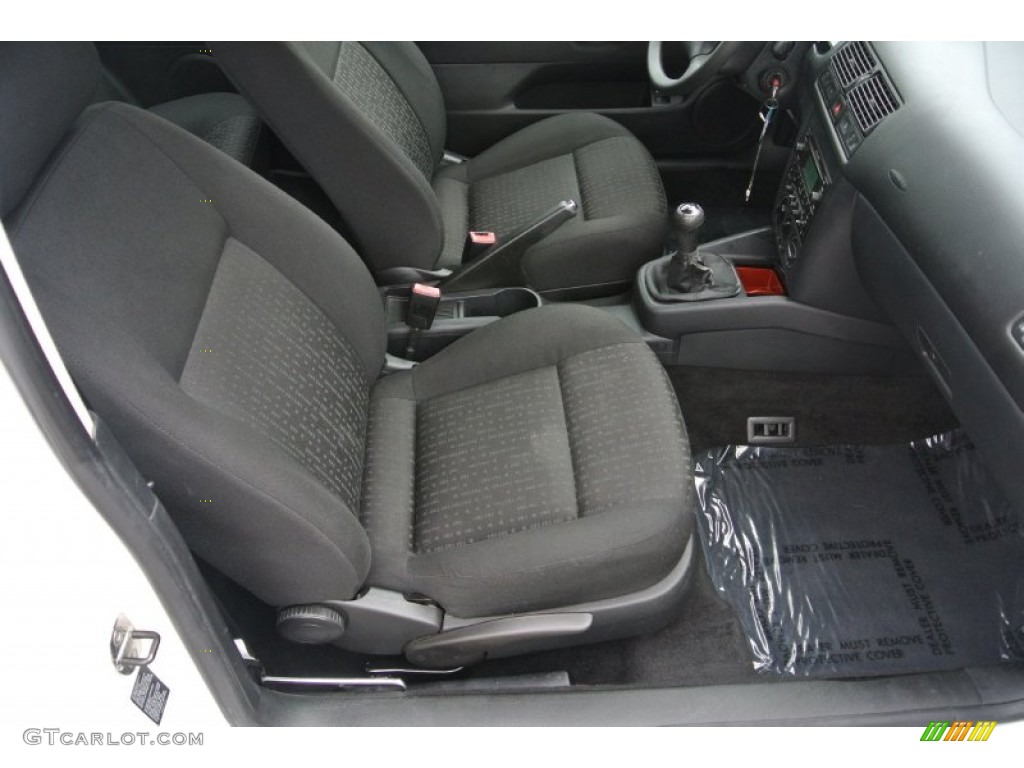 2003 Volkswagen Golf GL 2 Door Interior Color Photos