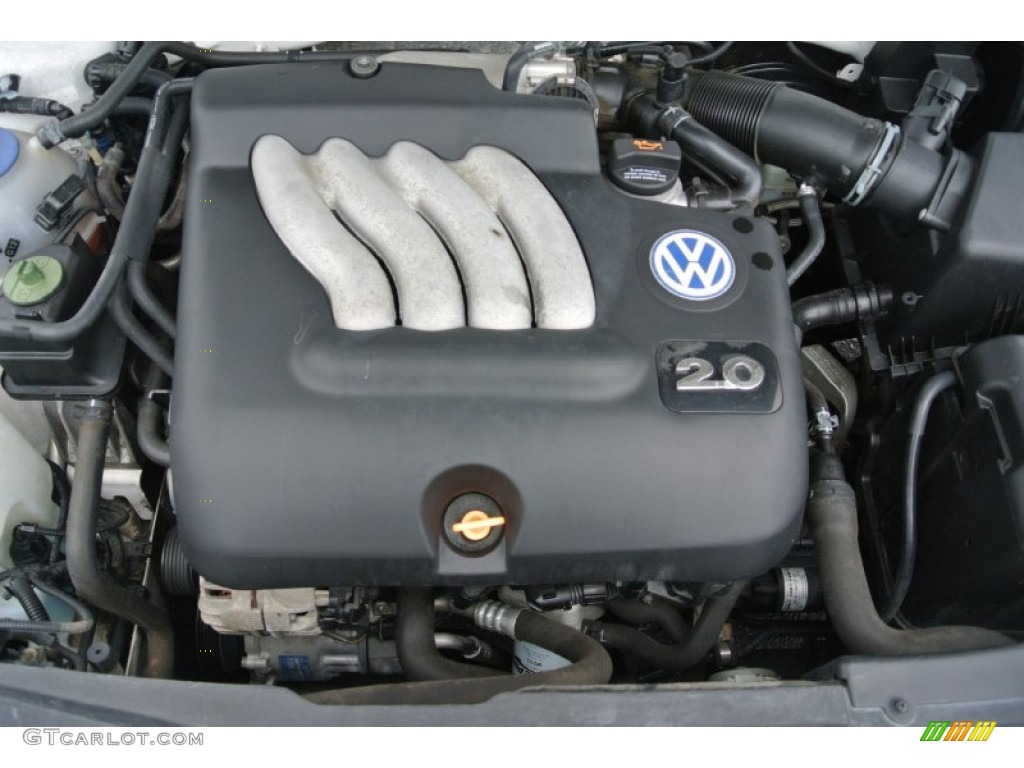 2003 Volkswagen Golf GL 2 Door 2.0 Liter SOHC 8-Valve 4 Cylinder Engine Photo #80563749