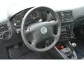 2003 Volkswagen Golf Black Interior Dashboard Photo