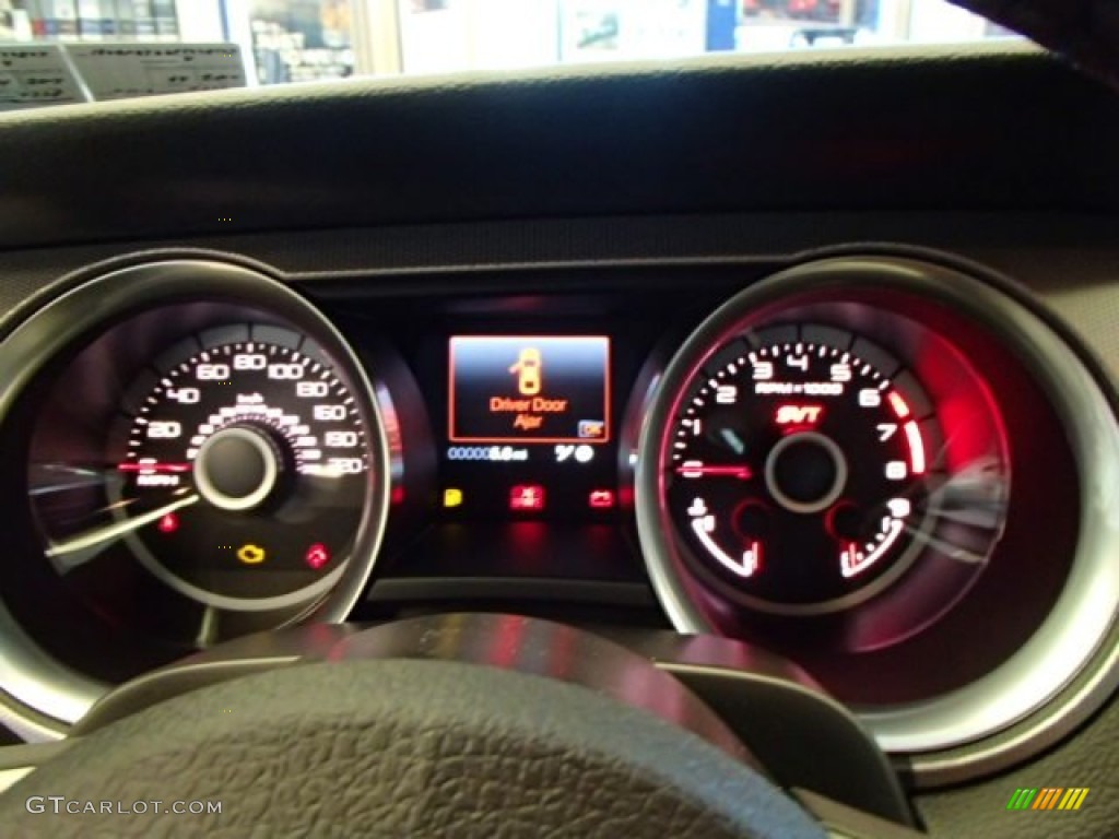 2014 Ford Mustang Shelby GT500 SVT Performance Package Coupe Gauges Photo #80563939