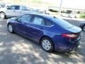 2013 Deep Impact Blue Metallic Ford Fusion S  photo #6