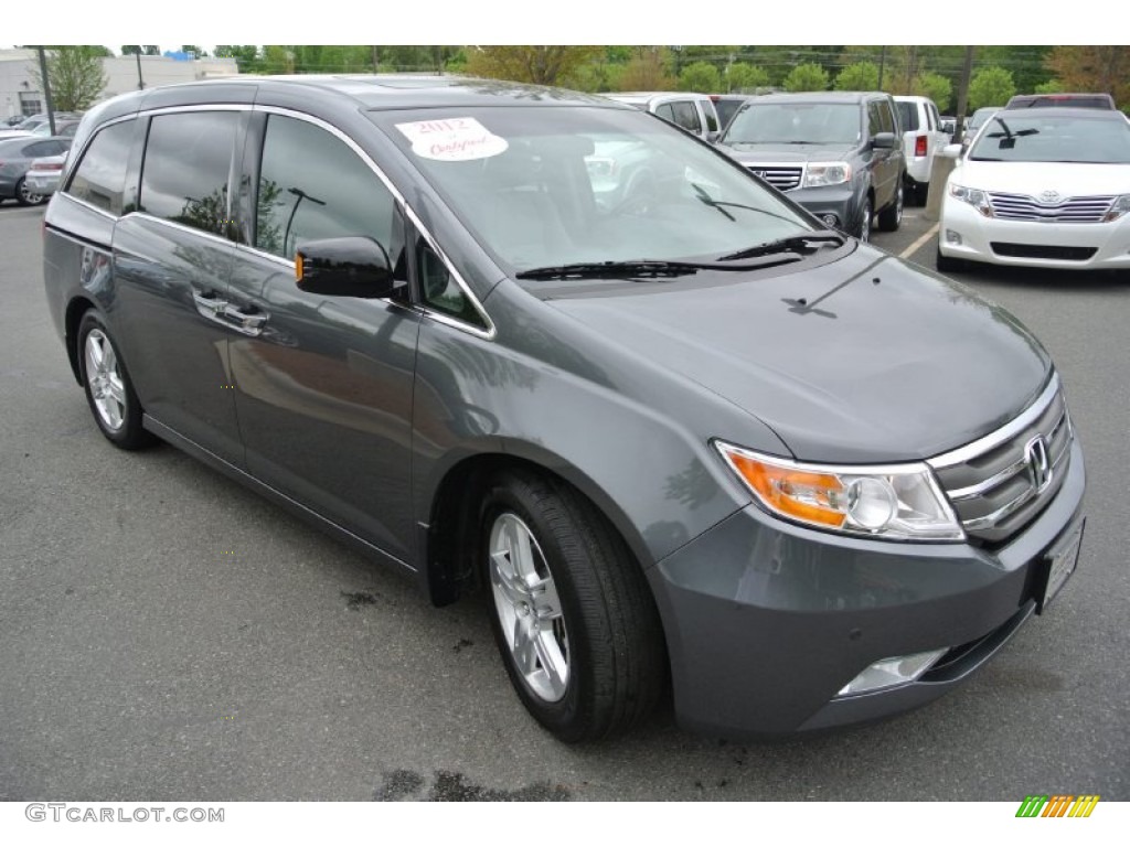 Polished Metal Metallic 2012 Honda Odyssey Touring Exterior Photo #80564551