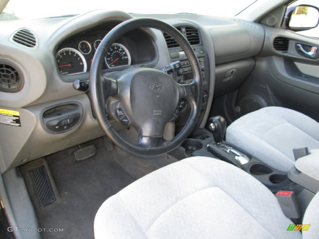 2005 Hyundai Santa Fe GLS 4WD Interior Color Photos