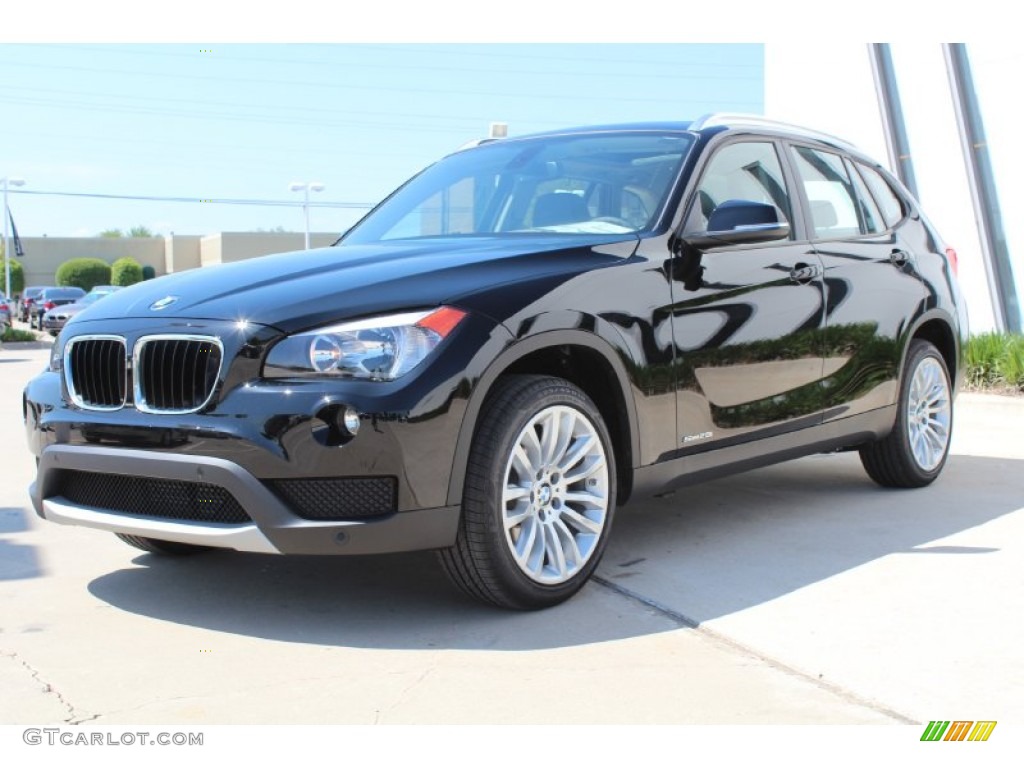 Jet Black 2014 BMW X1 sDrive28i Exterior Photo #80565248