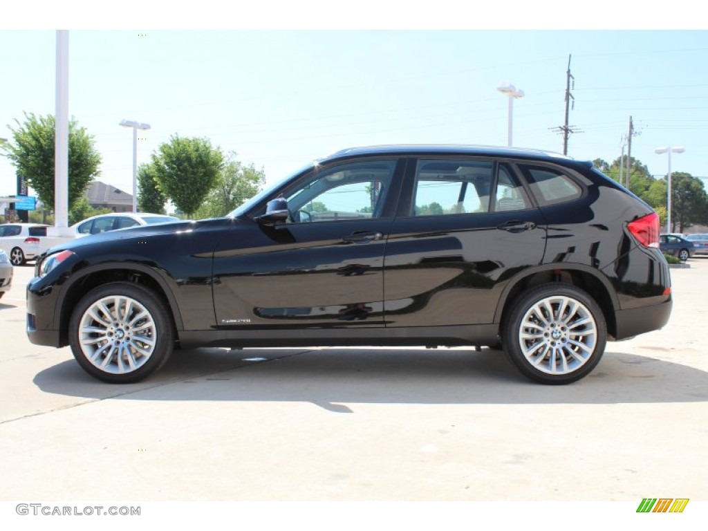 Jet Black 2014 BMW X1 sDrive28i Exterior Photo #80565307