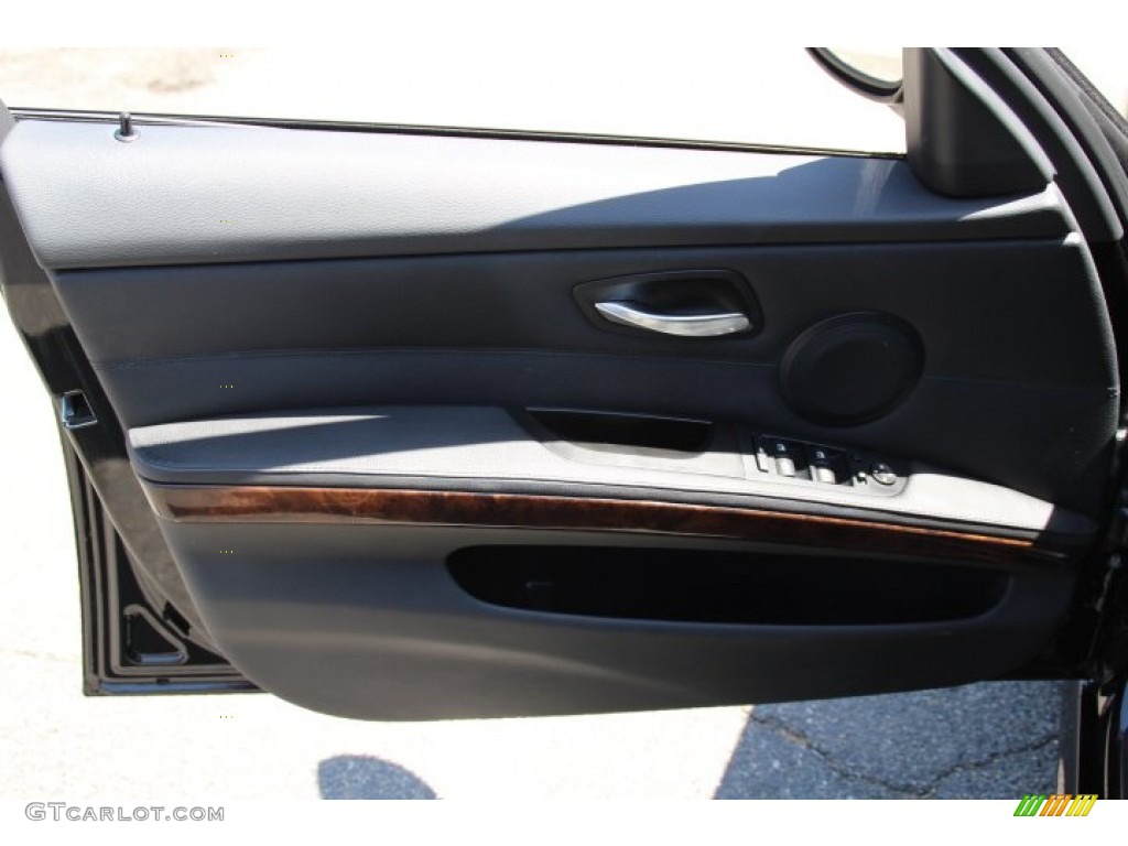 2010 3 Series 335i Sedan - Jet Black / Black photo #9