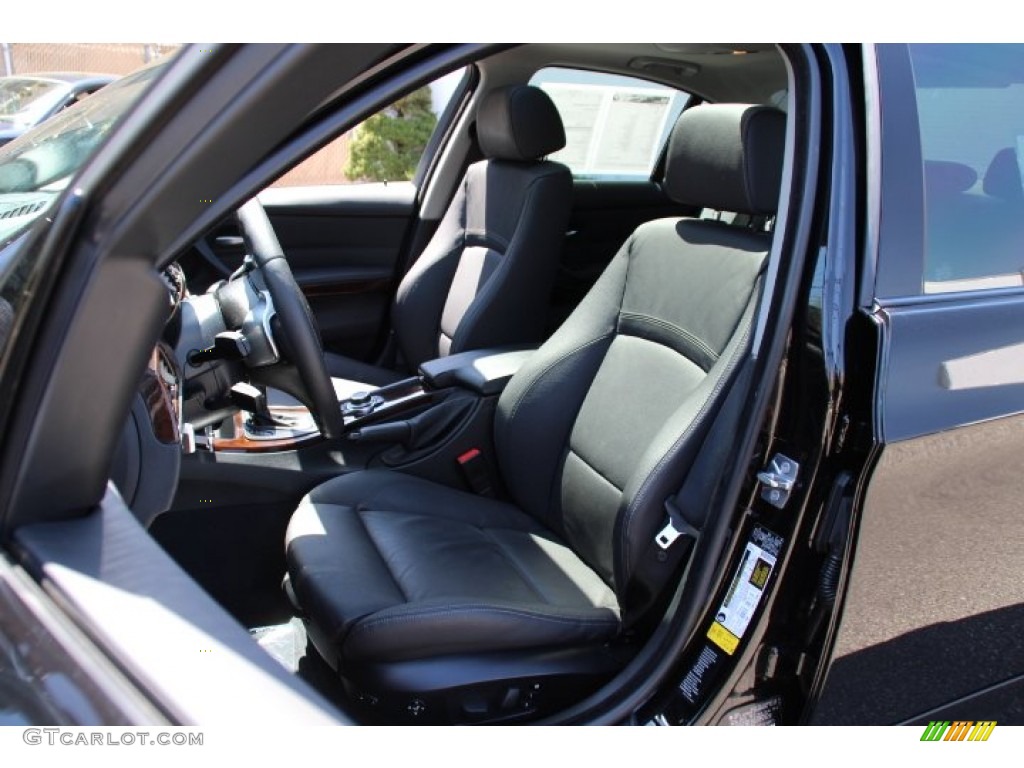 2010 3 Series 335i Sedan - Jet Black / Black photo #12