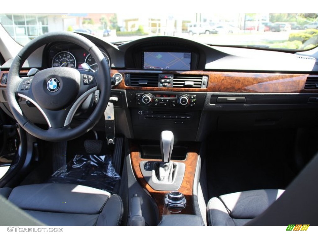 2010 3 Series 335i Sedan - Jet Black / Black photo #13