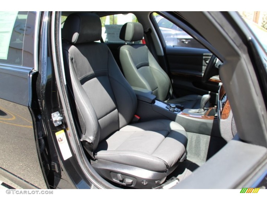 2010 3 Series 335i Sedan - Jet Black / Black photo #28