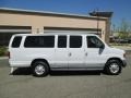 Oxford White - E Series Van E350 XLT 15 Passenger Photo No. 9