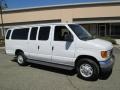 Oxford White - E Series Van E350 XLT 15 Passenger Photo No. 10