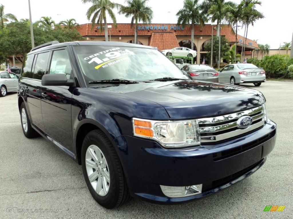 2011 Flex SE - Kona Blue Metallic / Medium Light Stone photo #1