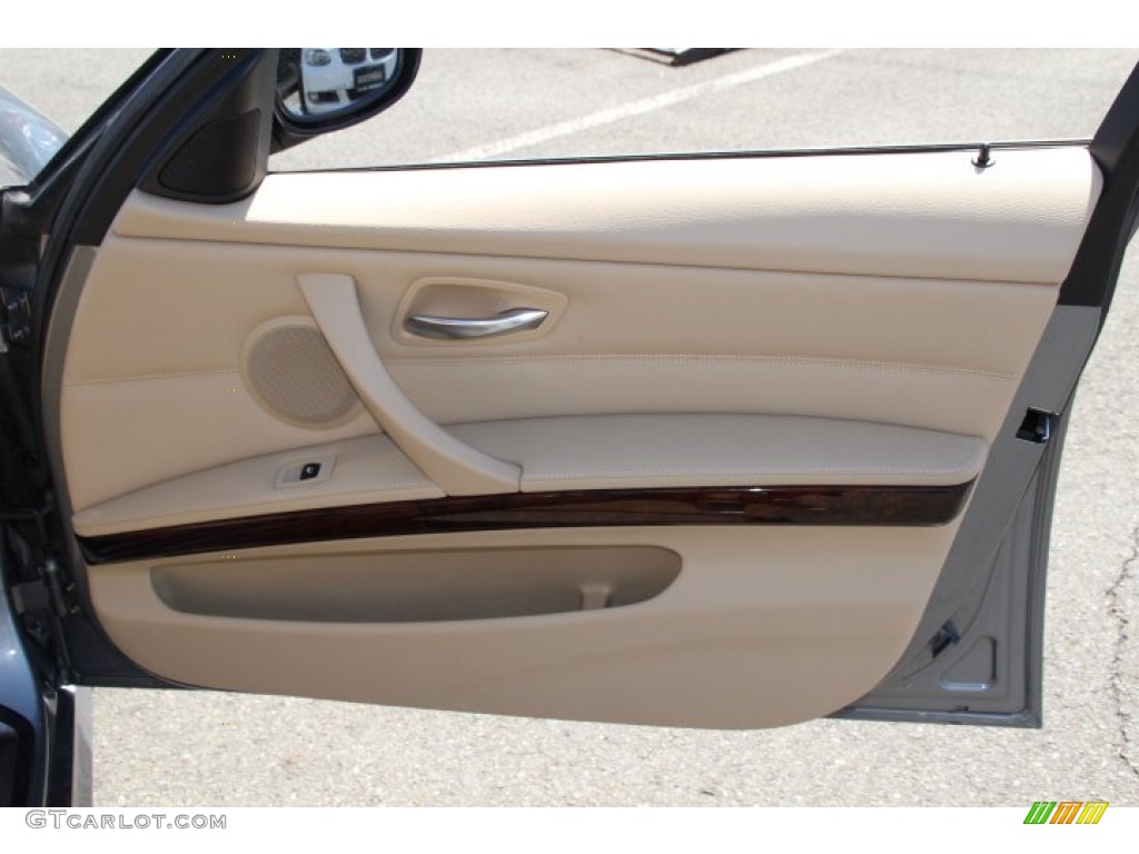 2011 3 Series 335i xDrive Sedan - Space Gray Metallic / Beige photo #25