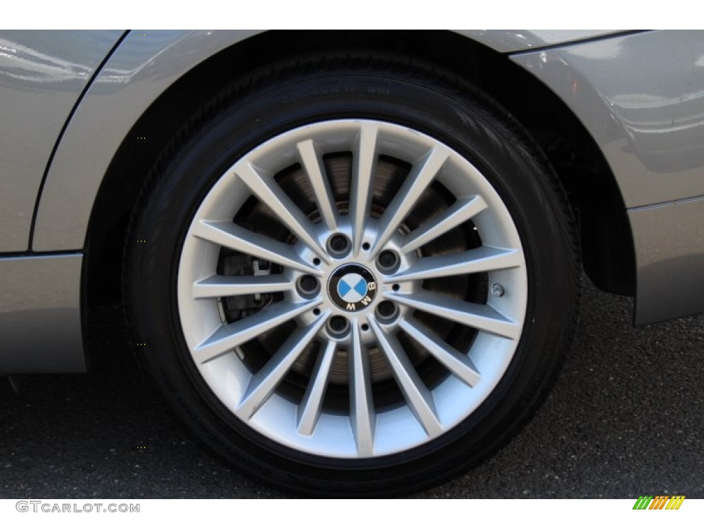 2011 3 Series 335i xDrive Sedan - Space Gray Metallic / Beige photo #31