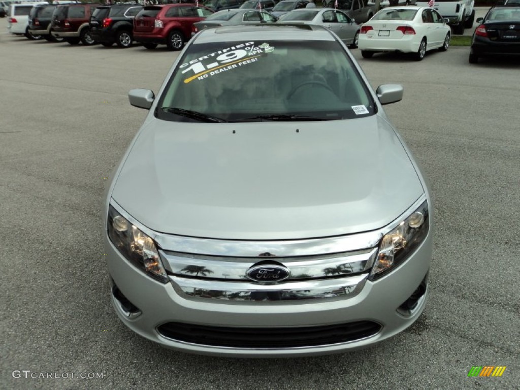 2010 Fusion Hybrid - Brilliant Silver Metallic / Medium Light Stone photo #16