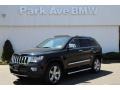 2012 Black Forest Green Pearl Jeep Grand Cherokee Overland 4x4  photo #1