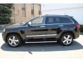 Black Forest Green Pearl 2012 Jeep Grand Cherokee Overland 4x4 Exterior