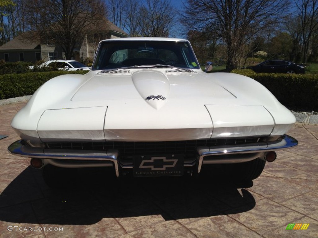 Ermine White 1966 Chevrolet Corvette Sting Ray Coupe Exterior Photo #80568333