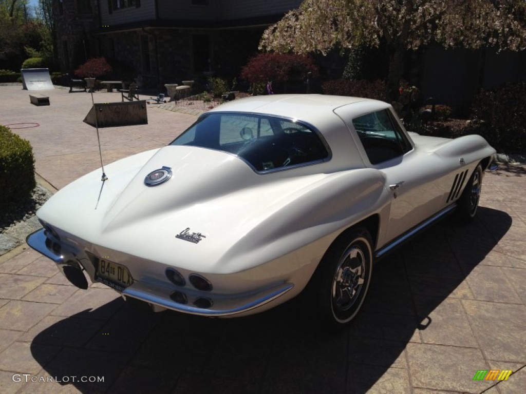 1966 Corvette Sting Ray Coupe - Ermine White / Black photo #9