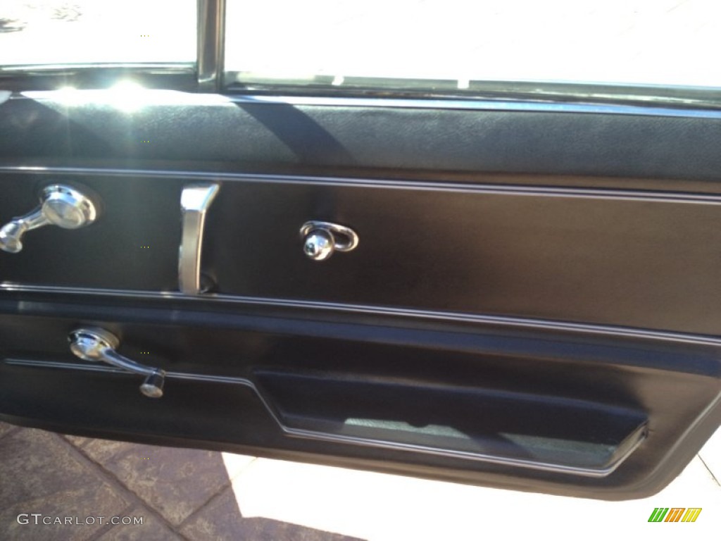 1966 Chevrolet Corvette Sting Ray Coupe Black Door Panel Photo #80568885