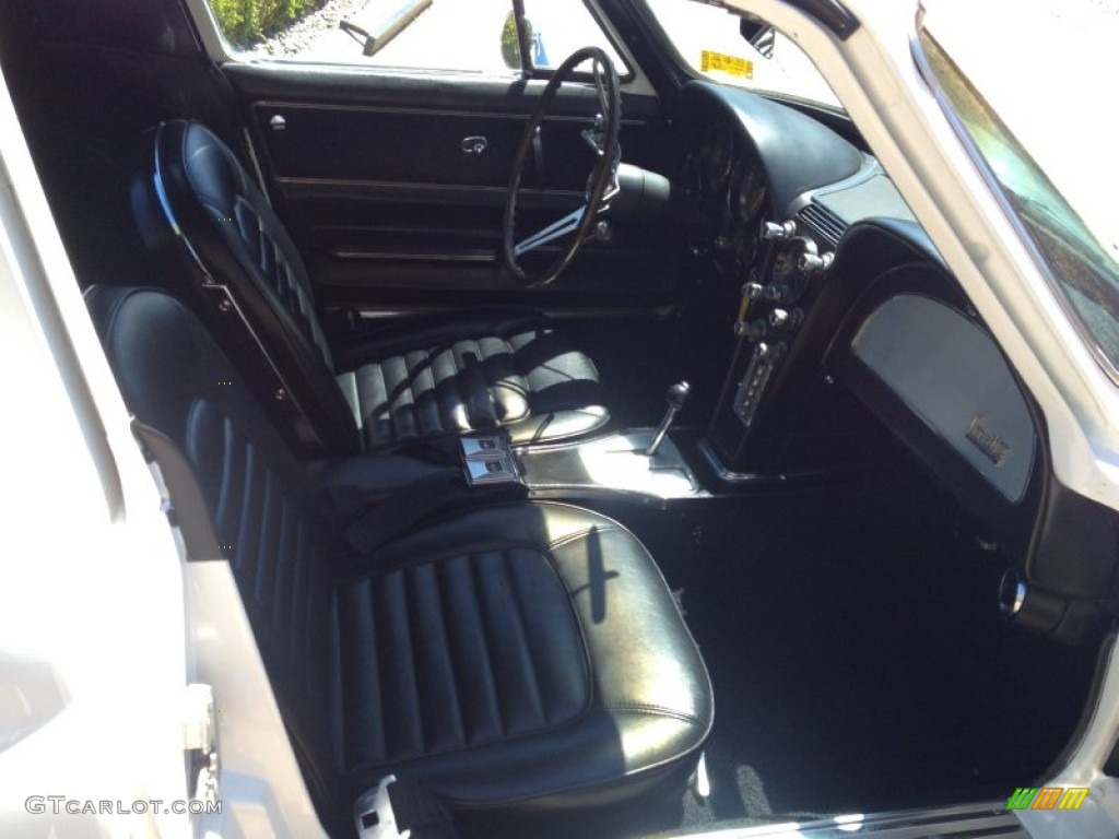 Black Interior 1966 Chevrolet Corvette Sting Ray Coupe Photo #80568927