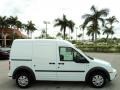 Frozen White 2013 Ford Transit Connect XLT Van Exterior