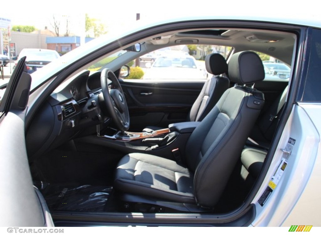 2012 3 Series 328i xDrive Coupe - Titanium Silver Metallic / Black photo #11