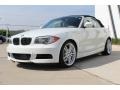 Alpine White 2013 BMW 1 Series 135i Convertible Exterior