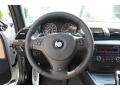 2013 BMW 1 Series Savanna Beige Interior Steering Wheel Photo