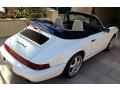 Gran Prix White 1990 Porsche 911 Carrera 2 Cabriolet Exterior