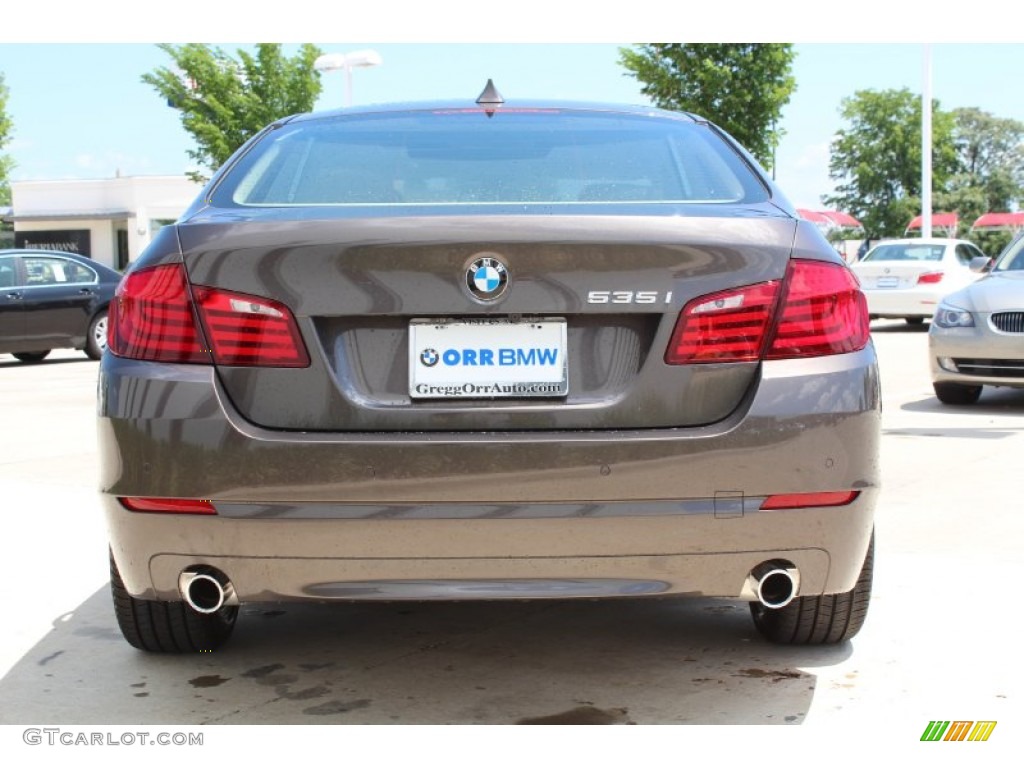 2013 5 Series 535i Sedan - Mojave Metallic / Venetian Beige photo #8