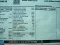 2013 Chevrolet Express 2500 Cargo Van Window Sticker