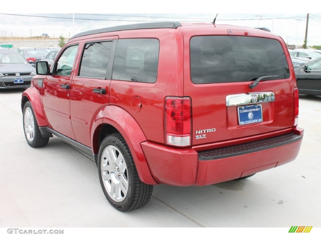 2007 Inferno Red Crystal Pearl Dodge Nitro SLT 80539316 Photo 7